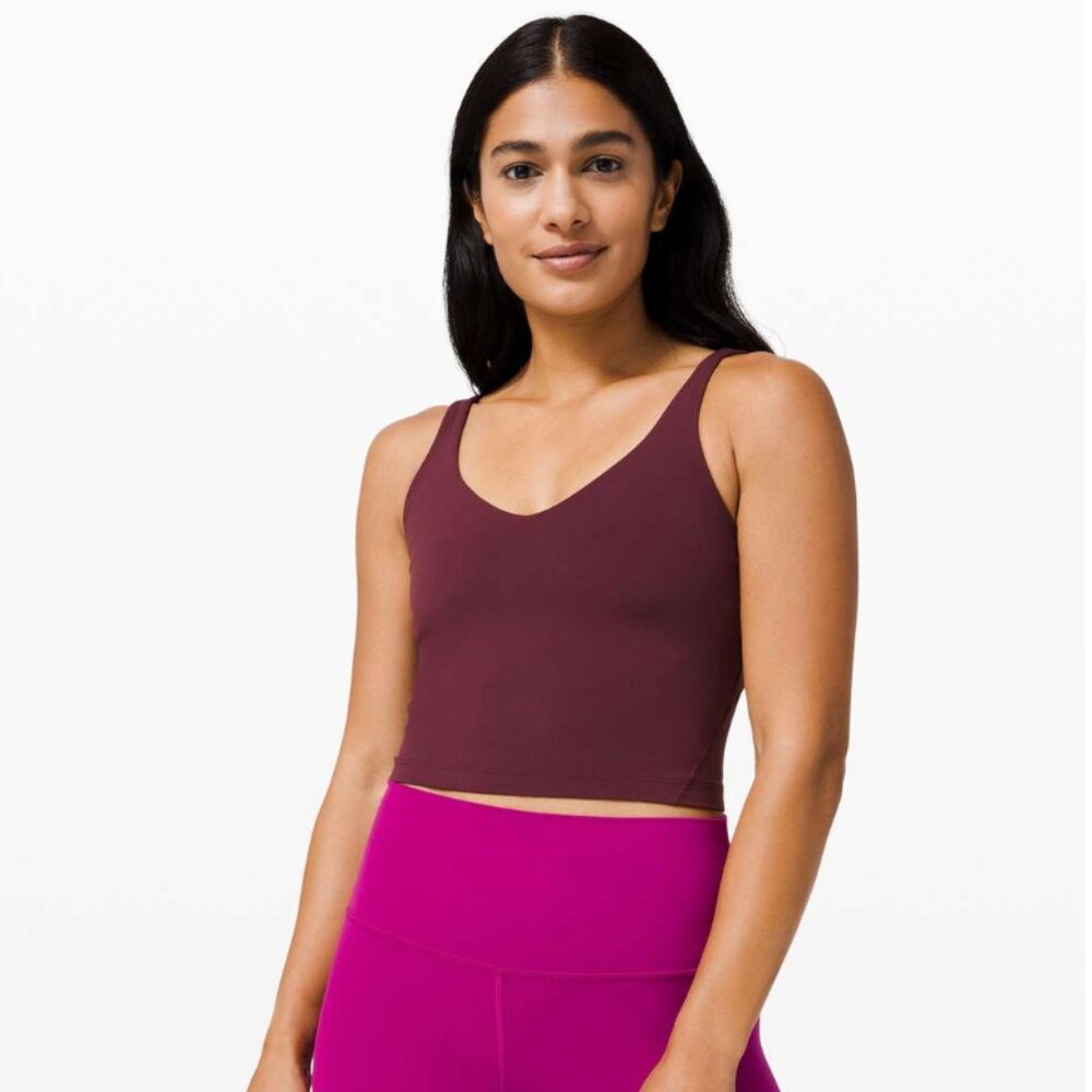Lululemon Align Tank — Size 8, Cassis